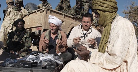 Dostava opreme na ogrožena območja v Sudanu