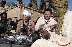 Dostava opreme na ogrožena območja v Sudanu