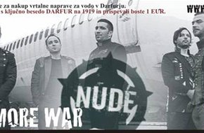 The Band NUDE resleased its single "No more war" in support of Darfur 