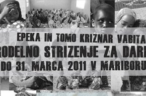 Dobrodelno striženje za Darfur - EPeKa in Tomo Križnar
