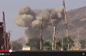 Bombardiranje v Nubskih gorah